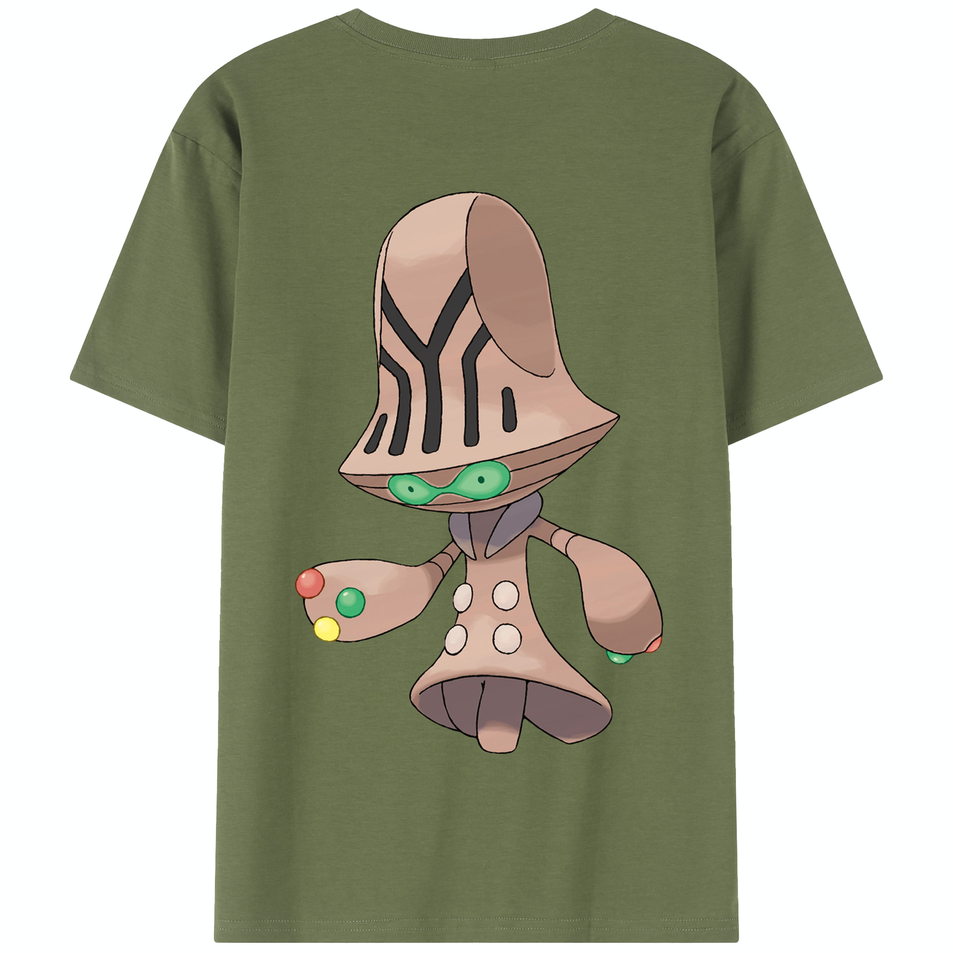（画像用） ポケットモンスター Pokémon 綿100％半袖Tシャツ（背面プリント）